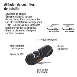 Afilador De Cuchillos Mini Truper